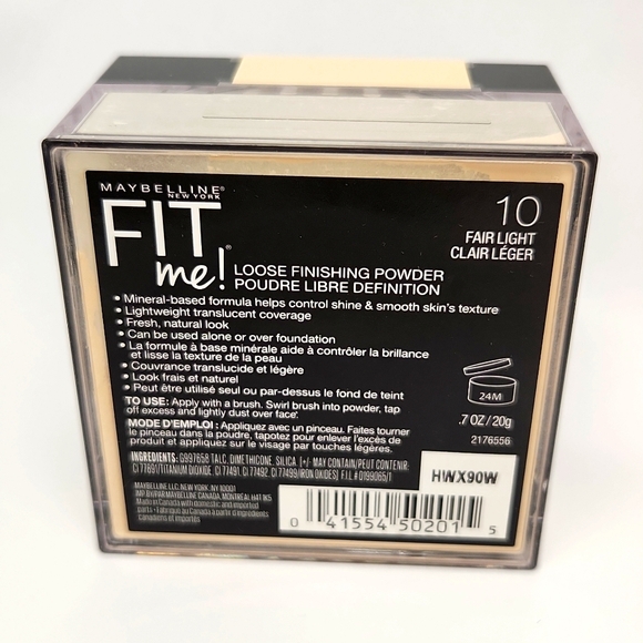 2/$15 - Maybelline FIT ME loose finishing powder FAIR LIGHT x 1 unit - Picture 2 of 2